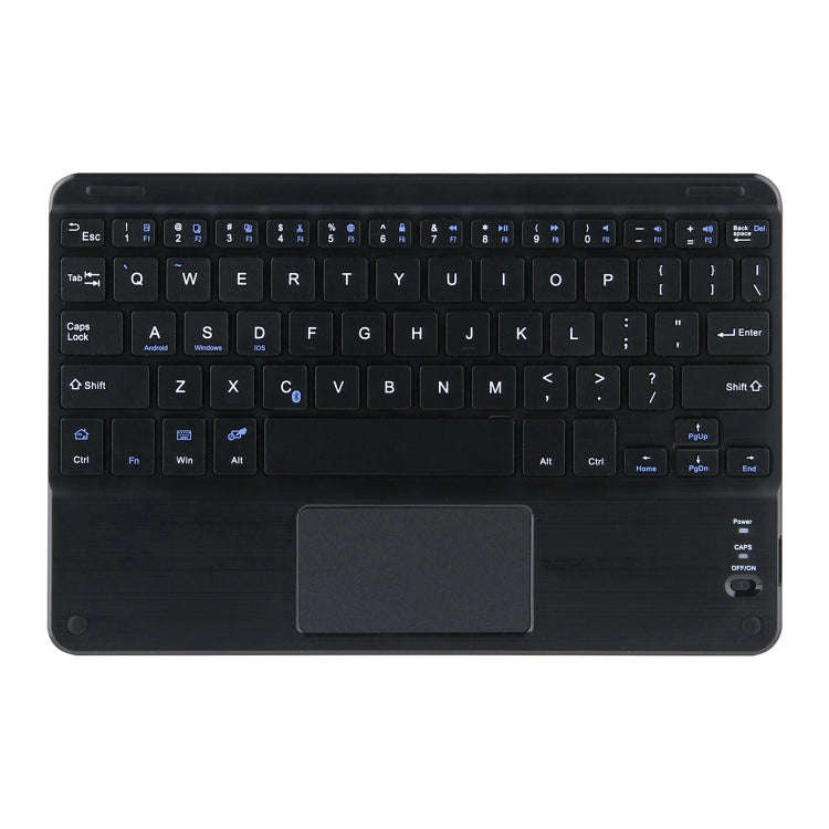 For Lenovo Tab M10 HD Gen 2 Touchpad Bluetooth Keyboard Leather Tablet Case(Gold)