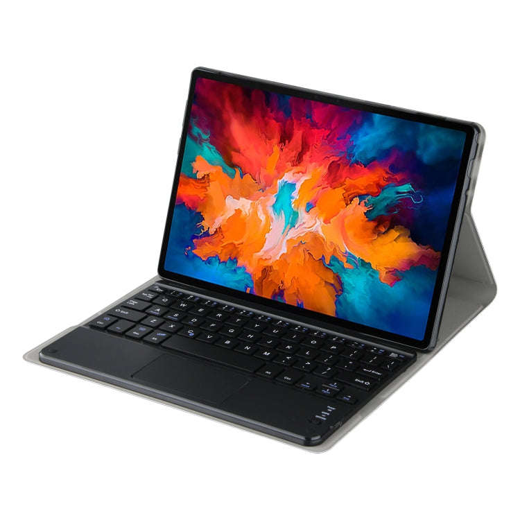 For Lenovo Tab M10 HD Gen 2 Touchpad Bluetooth Keyboard Leather Tablet Case(Gold)