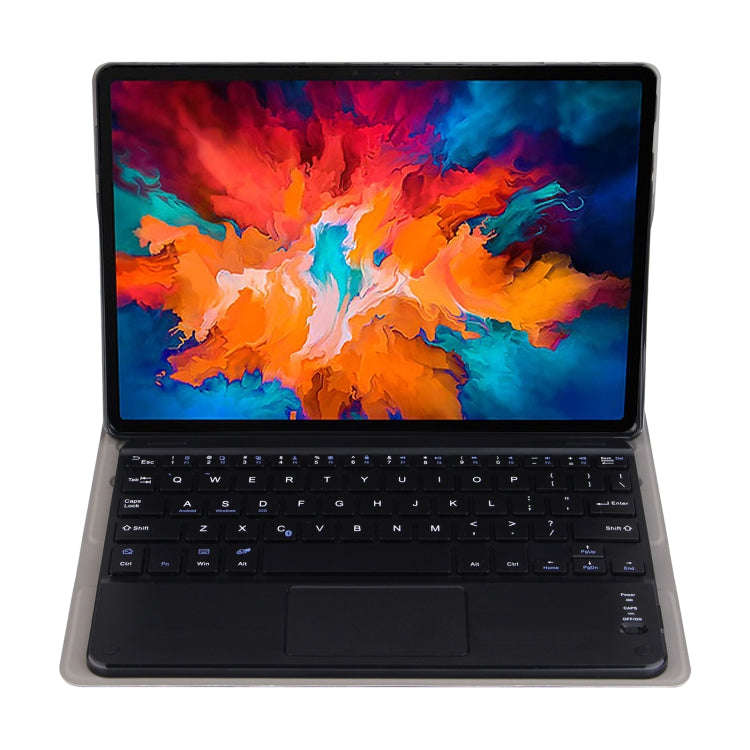 For Lenovo Tab M10 HD Gen 2 Touchpad Bluetooth Keyboard Leather Tablet Case(Gold)