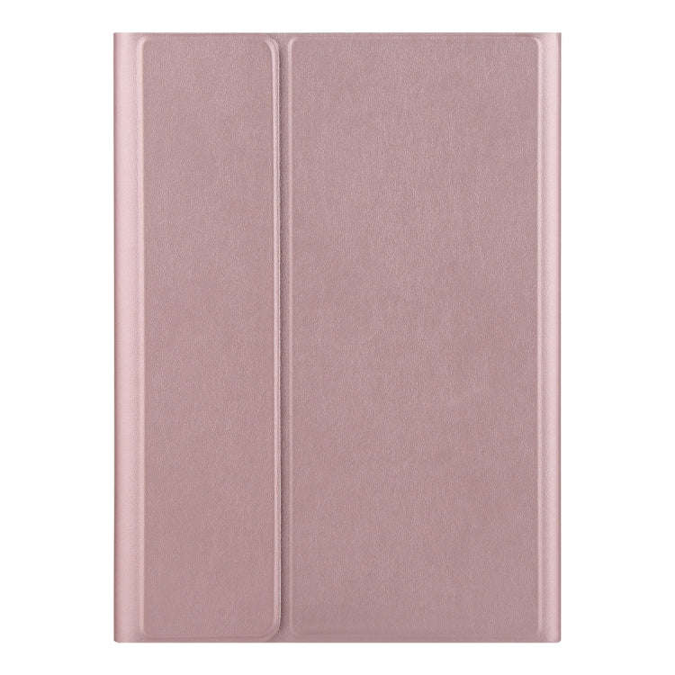 For Lenovo Tab M10 HD Gen 2 Touchpad Bluetooth Keyboard Leather Tablet Case(Rose Gold)