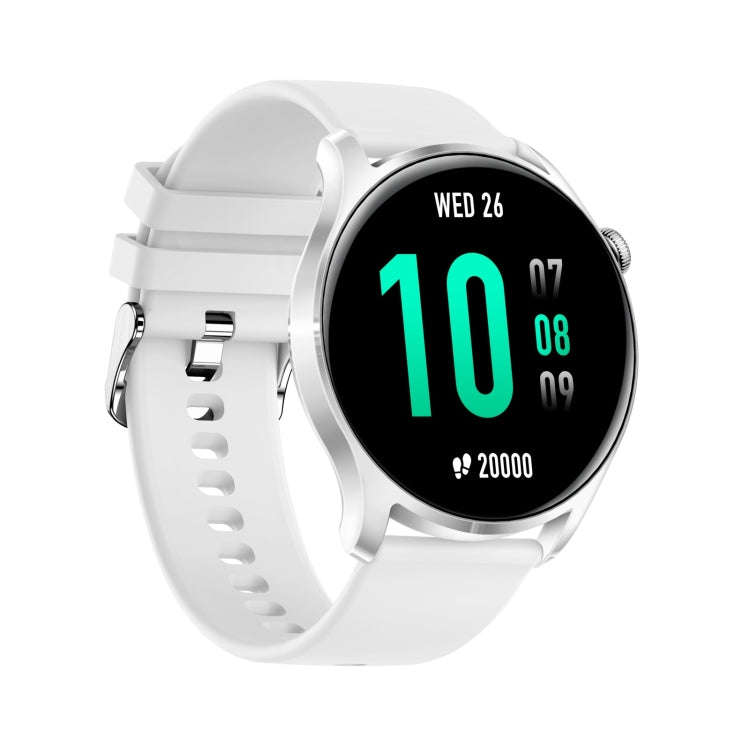KC08 1.28 inch IPS Screen Smart Wristband, Support Sleep Monitoring/Heart Rate Monitoring(White)