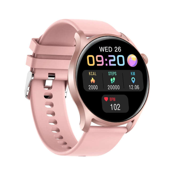 KC08 1.28 inch IPS Screen Smart Wristband, Support Sleep Monitoring/Heart Rate Monitoring(Pink)