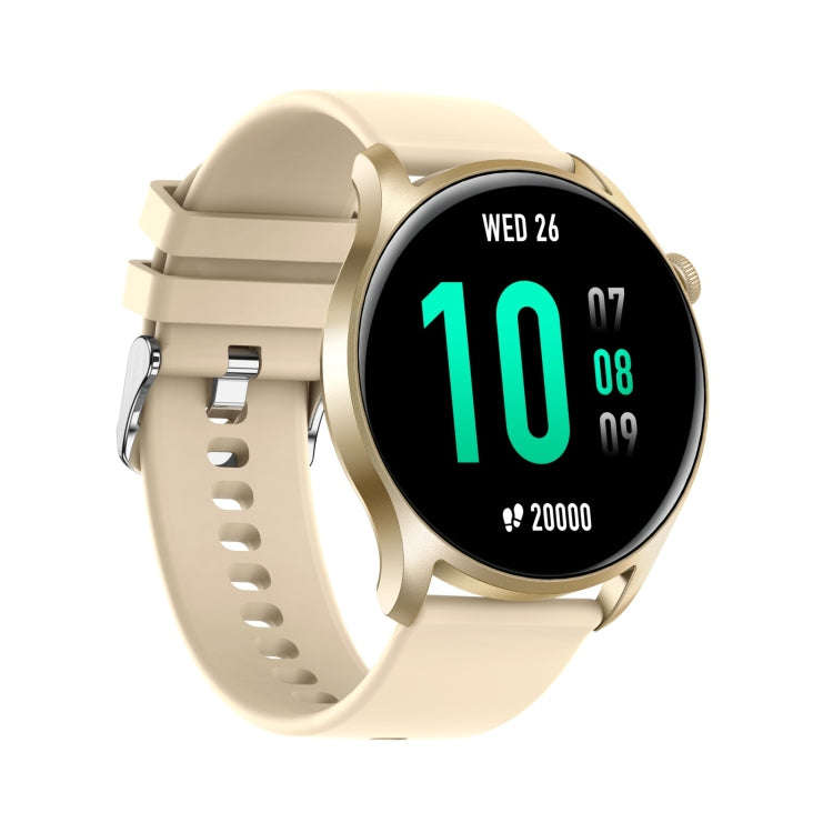 KC08 1.28 inch IPS Screen Smart Wristband, Support Sleep Monitoring/Heart Rate Monitoring(Gold)