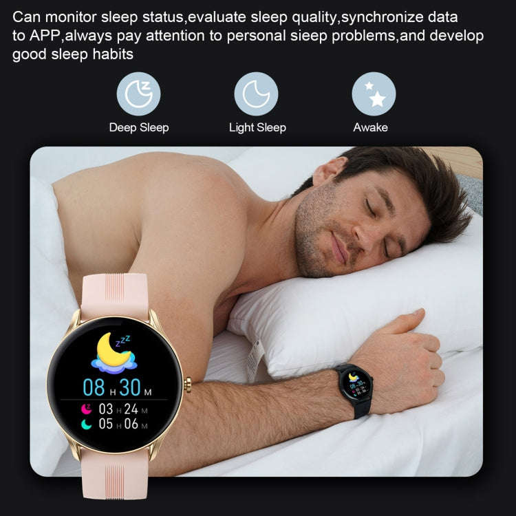 L1 1.32 inch IPS Color Screen Smart Wristband, Support Sleep Monitoring/Heart Rate Monitoring(Ros...