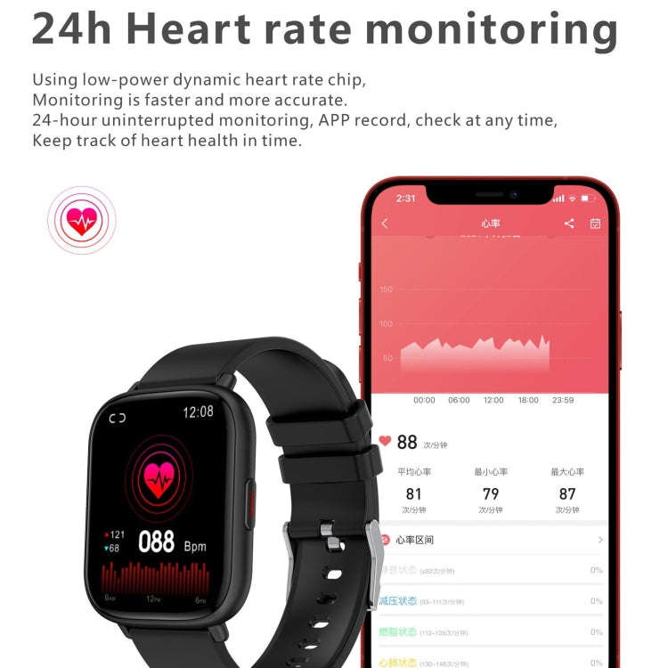 Q9 Pro GT2 1.85 inch TFT HD Screen Smart Watch, Support Body Temperature Monitoring/Heart Rate Mo...