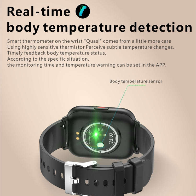 Q9 Pro GT2 1.85 inch TFT HD Screen Smart Watch, Support Body Temperature Monitoring/Heart Rate Mo...