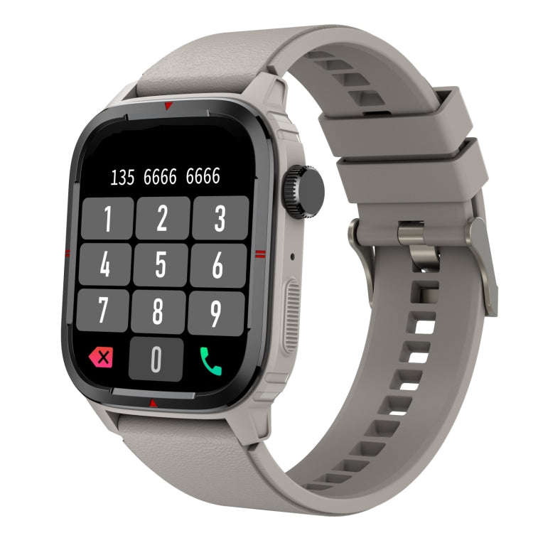 Q25 1.7 inch TFT HD Screen Smart Watch, Support Bluetooth Calling/Blood Pressure Monitoring(Grey)