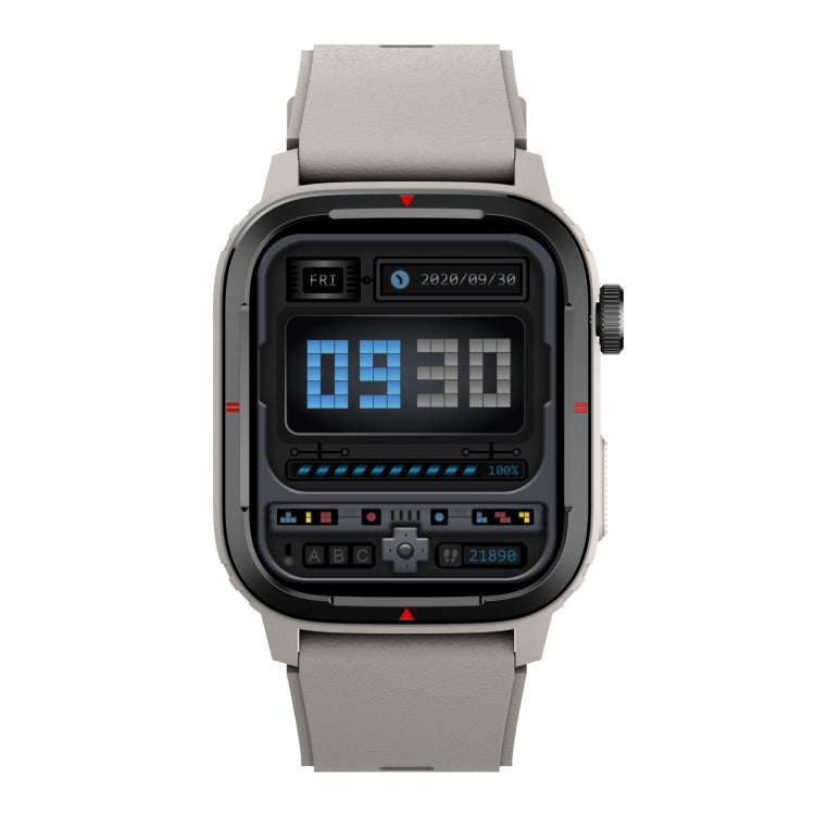 Q25 1.7 inch TFT HD Screen Smart Watch, Support Bluetooth Calling/Blood Pressure Monitoring(Grey)