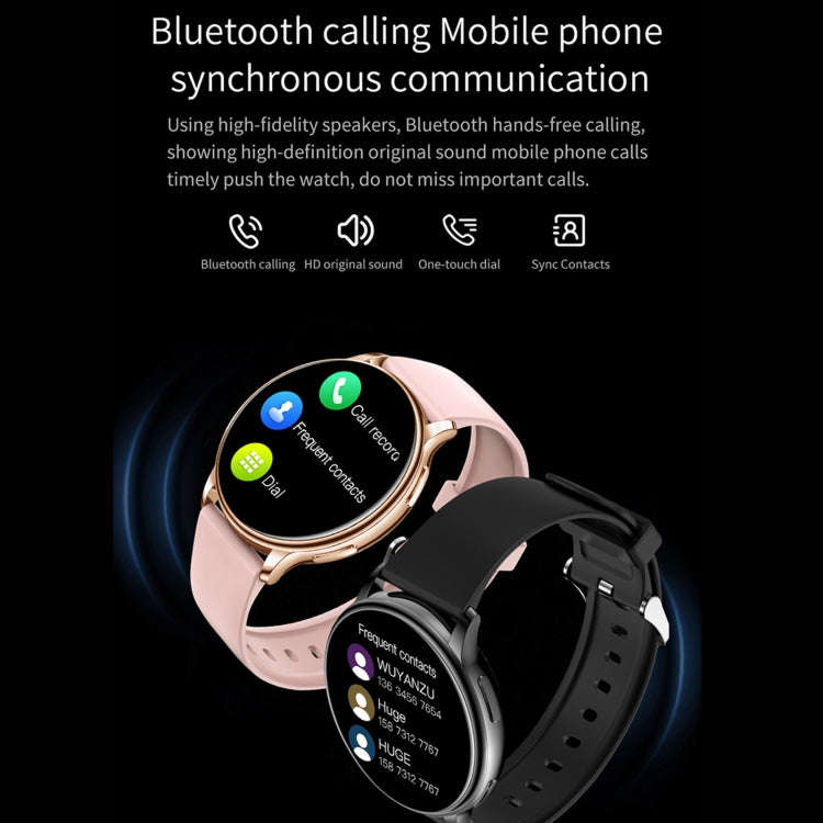 Y33 1.32 inch TFT Color Screen Smart Watch, Support Bluetooth Calling/Blood Pressure Monitoring(B...