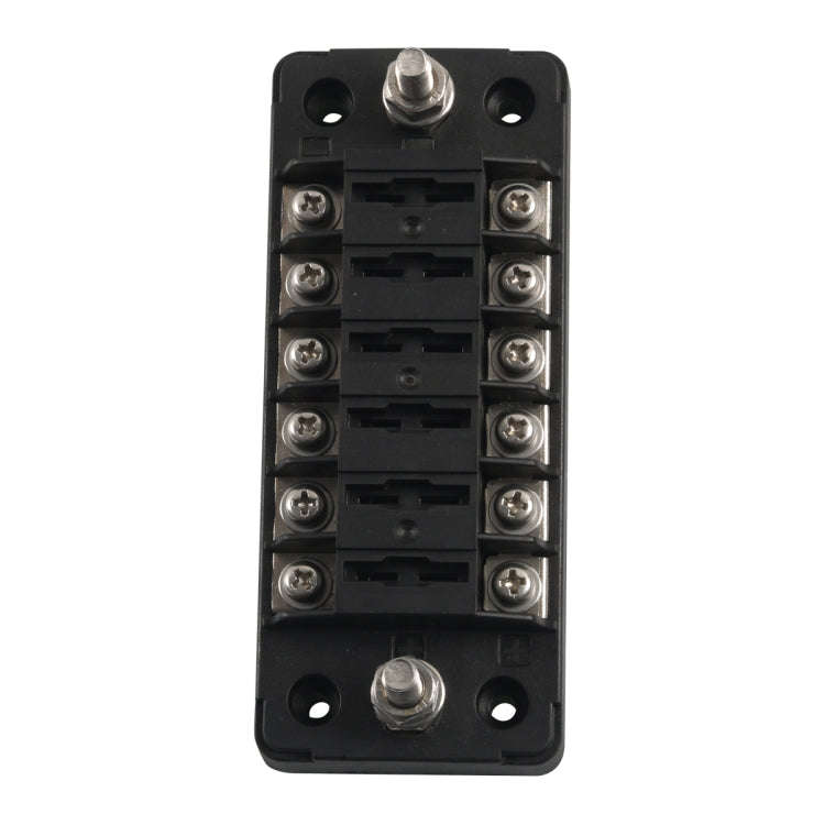 A5602-01 6 Way Fuse Box Blade Fuse Holder with Negative for Auto Car Truck Boat