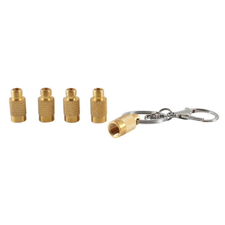 A6605 Offroad Vehicles 4 in 1 Brass Tire Deflation Tool Tire Exhaust Valve