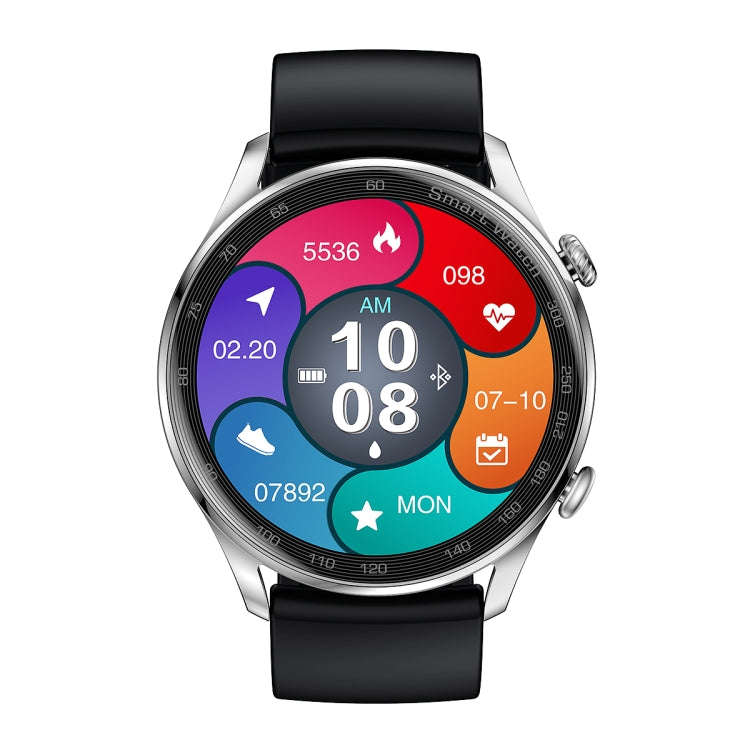 AK32 1.36 inch IPS Touch Screen Smart Watch, Support Bluetooth Calling/Blood Oxygen Monitoring,St...