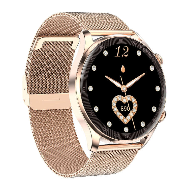 AK32 1.36 inch IPS Touch Screen Smart Watch, Support Bluetooth Calling/Blood Oxygen Monitoring,St...