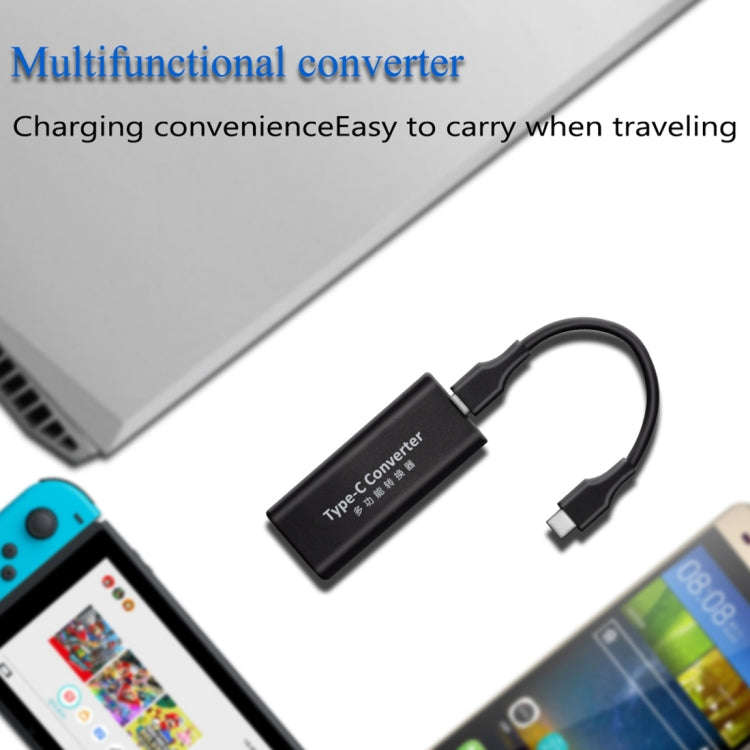 JORINDO 45W DC 7.9 x 5.5mm Female Socket to USB-C / Type-C Male Plug Power Adapter Converter For ...