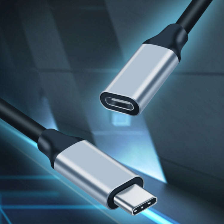 50cm 10Gbps USB-C / Type-C Male to Female Charging Data Transmission Extension Cable