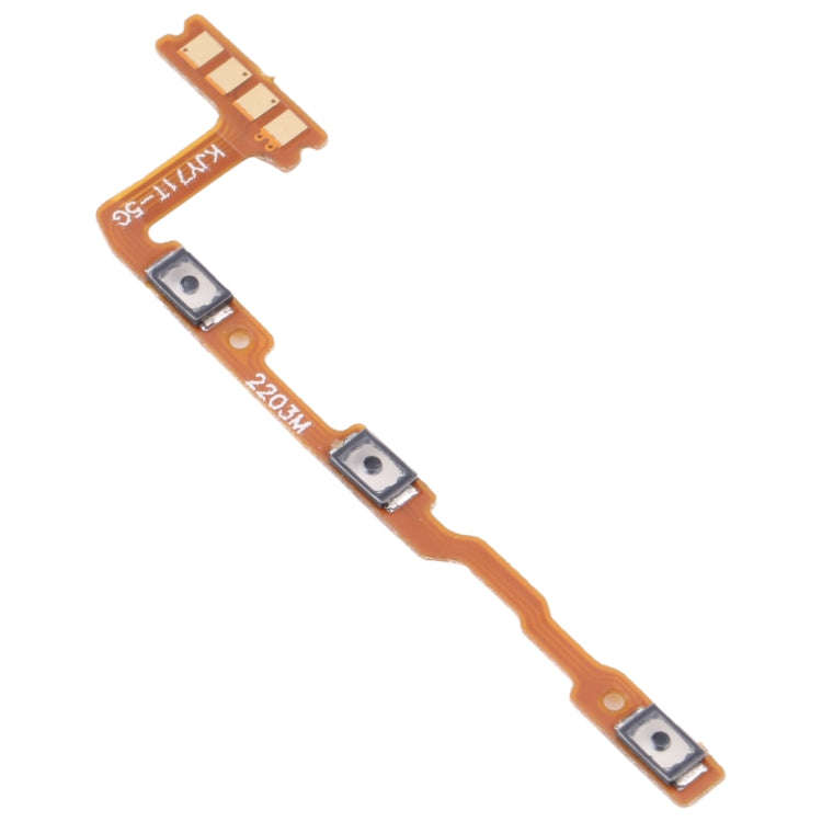 For Vivo Y17T/V21E 5G V2102A V2055 Power Button & Volume Button Flex Cable