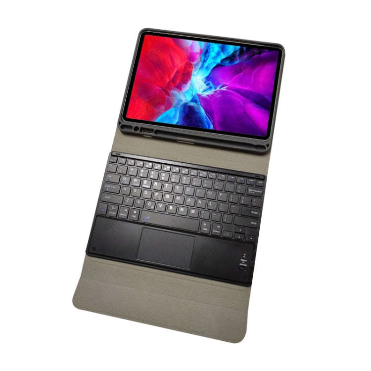 RK11C Detachable Touch Bluetooth Keyboard TPU Horizontal Flip Leather Tablet Case for iPad Pro 11...