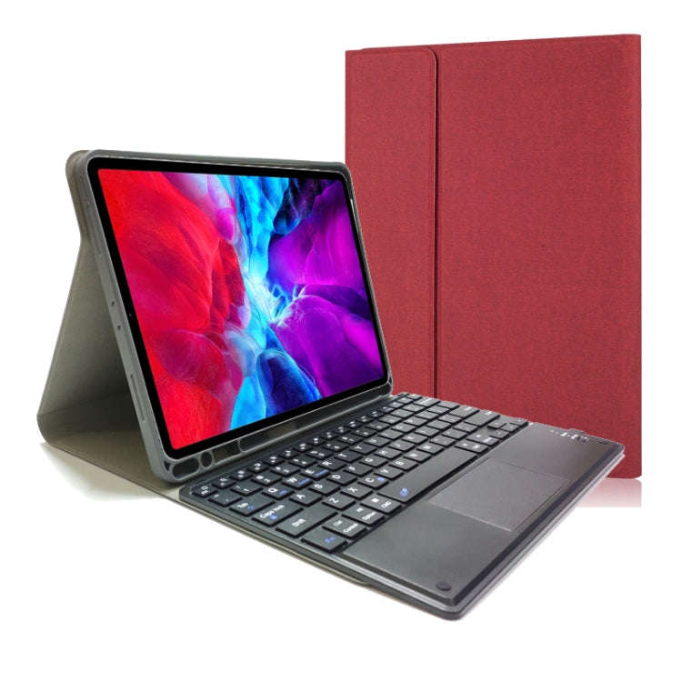 RK11C Detachable Touch Bluetooth Keyboard TPU Horizontal Flip Leather Tablet Case for iPad Pro 11...