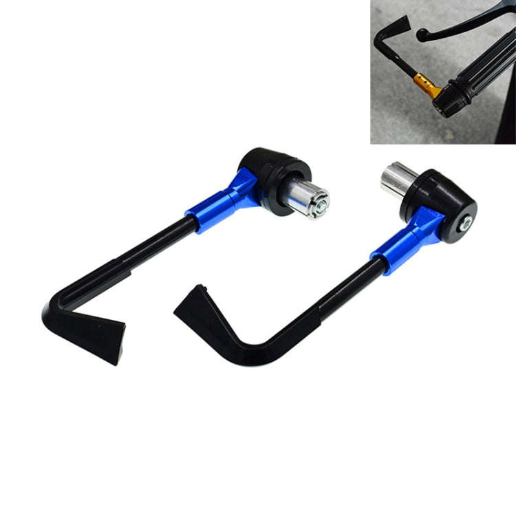 2 PCS Universal 22mm Shockproof Protection Rod CNC Horn Shape Handbrake Motorcycle Modification A...