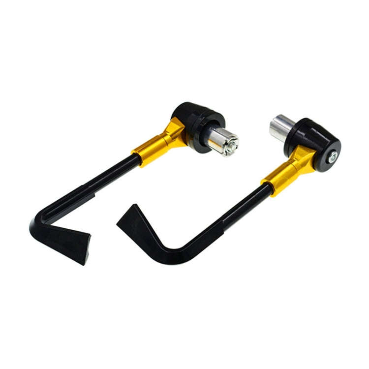 2 PCS Universal 22mm Shockproof Protection Rod CNC Horn Shape Handbrake Motorcycle Modification A...