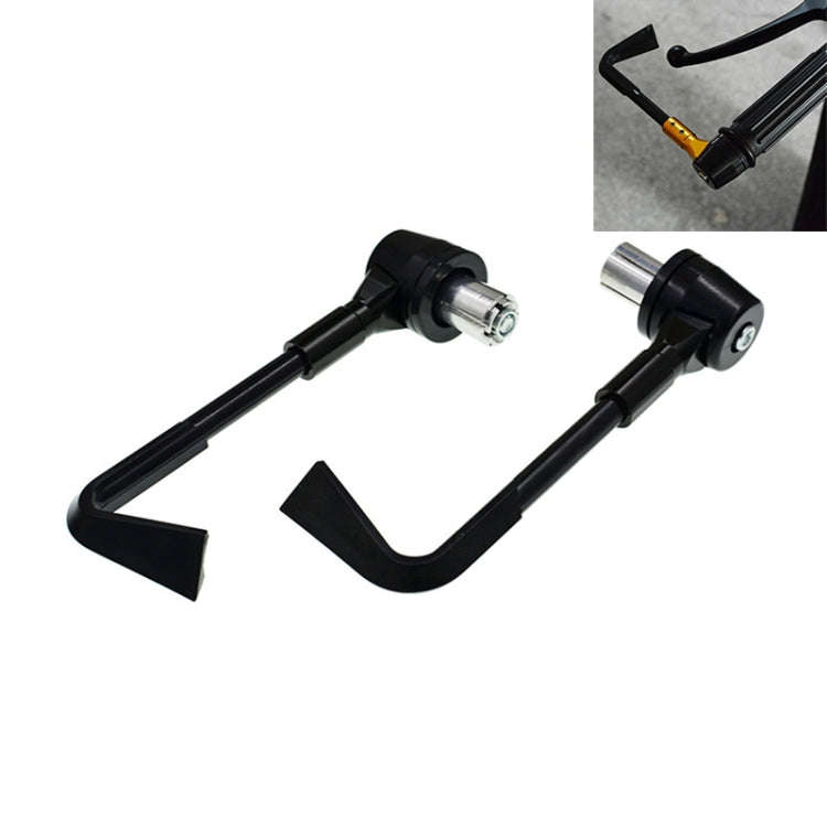 2 PCS Universal 22mm Shockproof Protection Rod CNC Horn Shape Handbrake Motorcycle Modification A...