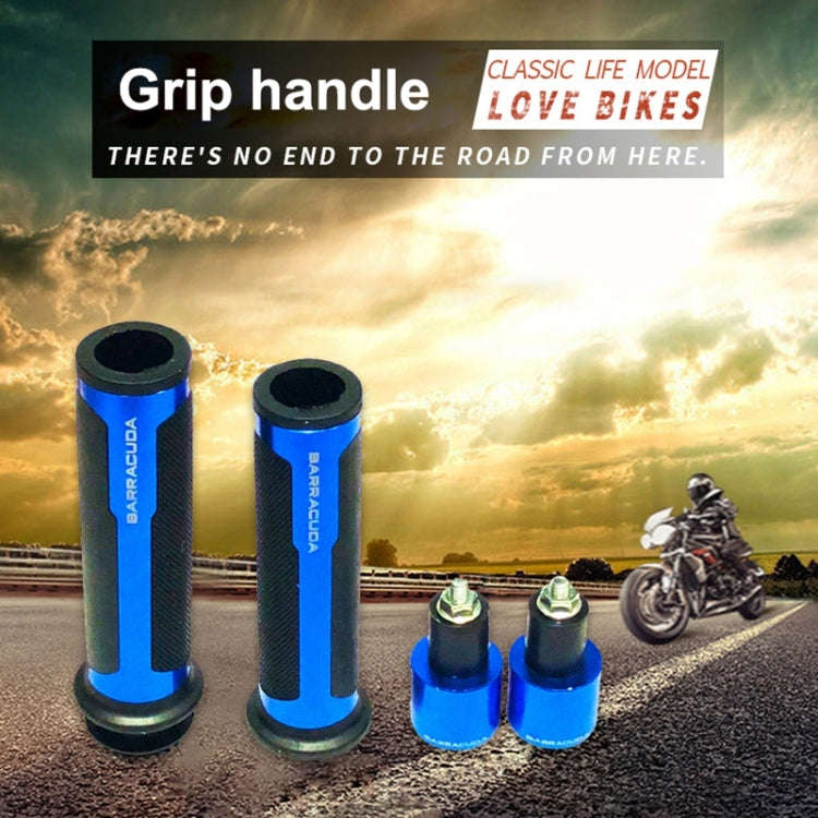 Motorcycle Modification Accessories Hand Grip Cover Handlebar Set(Gold)