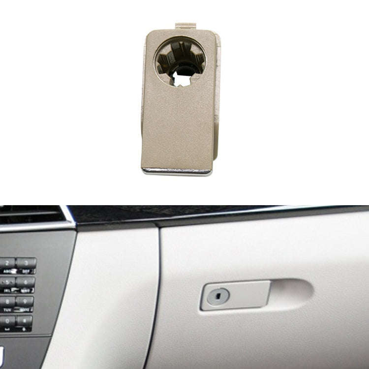 Car Glove Box Handle Switch for Mercedes-Benz W212 2008-2014, Left Driving(Beige)