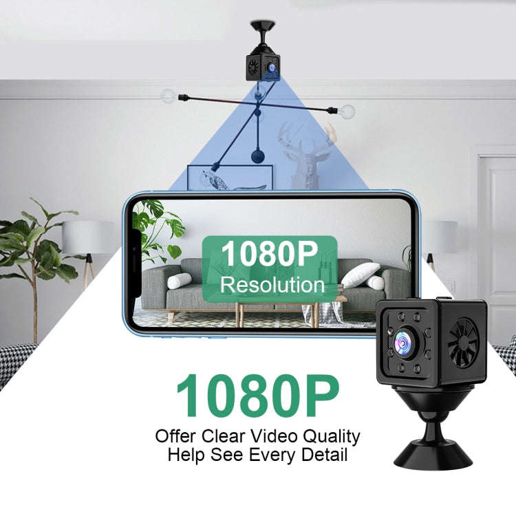 K13 1080P Outdoor Sports HD Infrared Night Vision Home Camera(Black)