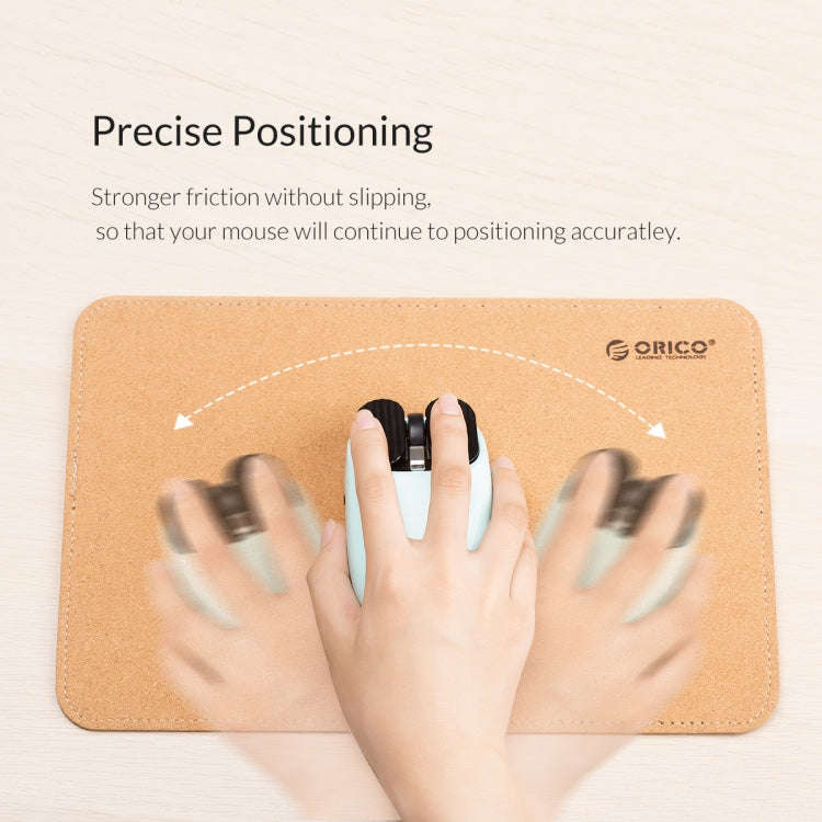 ORICO Double Sided Mouse Pad, Size: 300x600mm, Color:Cork + Coffee