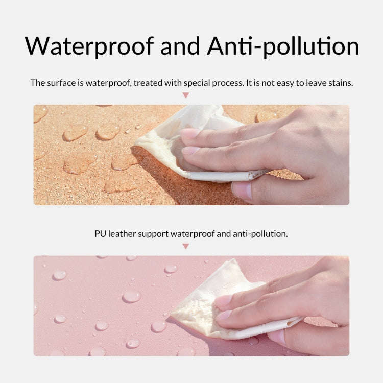 ORICO Double Sided Mouse Pad, Size: 300x600mm, Color:Cork + Pink PU