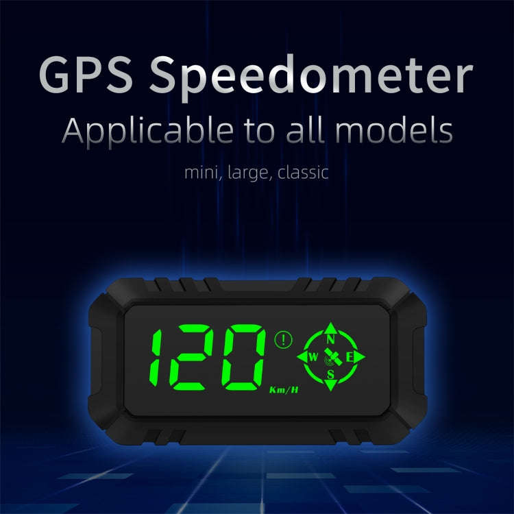 G7 GPS HUD Display Speedometer Digital Car Head-Up Display Over-speed Alarm