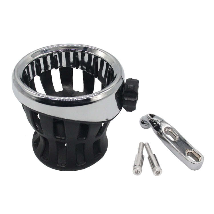 Motorcycle Drinking Holder Cup for Honda GL1800(Silver)