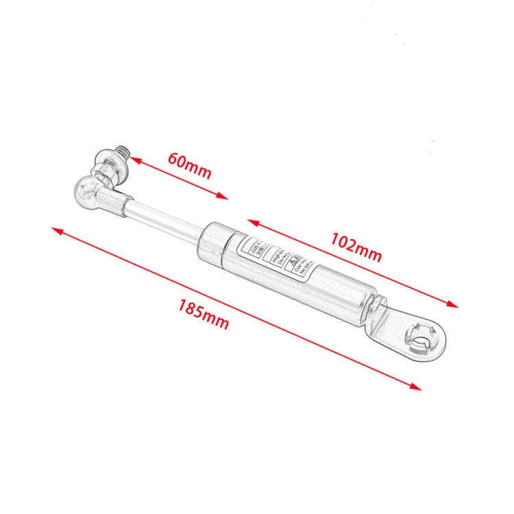 Pair Motorcycle Shock Absorbers Lift Seat Struts Arms Lift Supports for Yamaha T-max 500 530