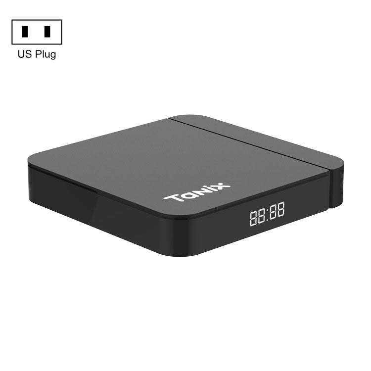 Tanix W2 Amlogic S905 Quad Core Smart TV Set Top Box, RAM:4G+64G With Dual Wifi/BT(US Plug)