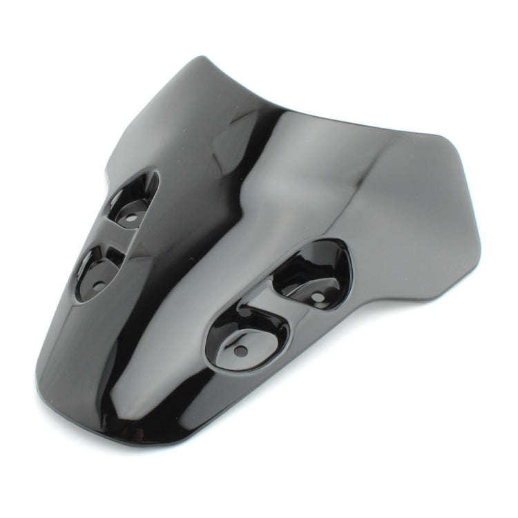Motorcycle Airflow Deflector Windshield for Yamaha MT-07 2021(Black)