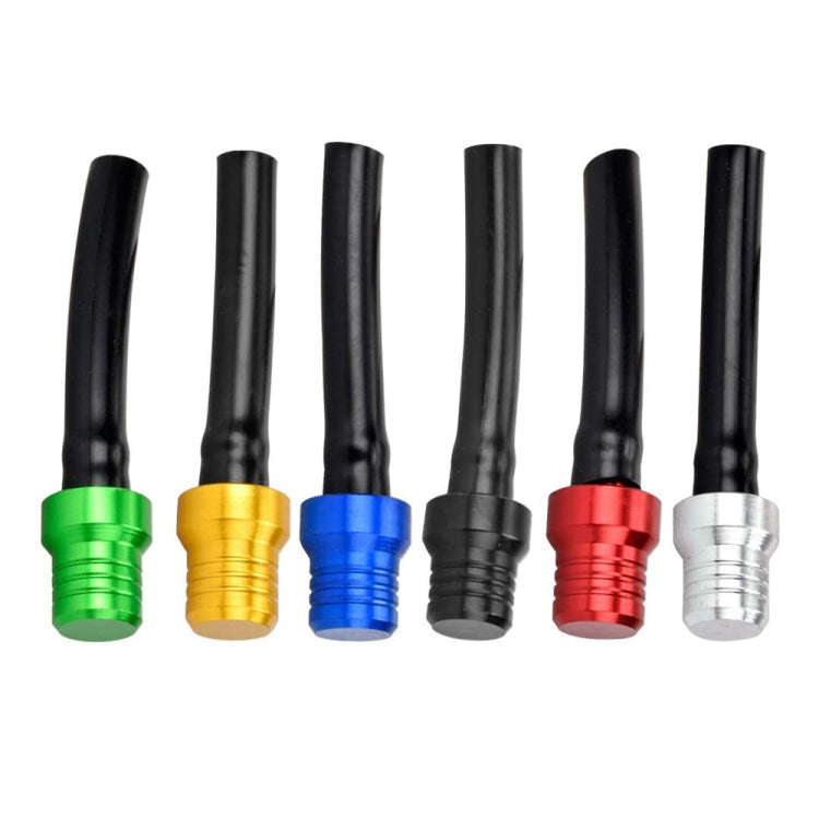 5 PCS Universal Motorcycle Tank Gas Fuel Cap Valve Vent Breather Hose Tube(Blue)