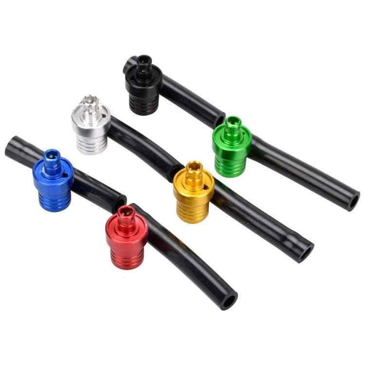 5 PCS Universal Motorcycle Tank Gas Fuel Cap Valve Vent Breather Hose Tube(Blue)