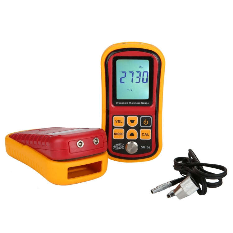 BENETECH GM-100 Ultrasonic Thickness Meter Tester Gauge Velocity 1.2~225mm(Aluminum Box Version)