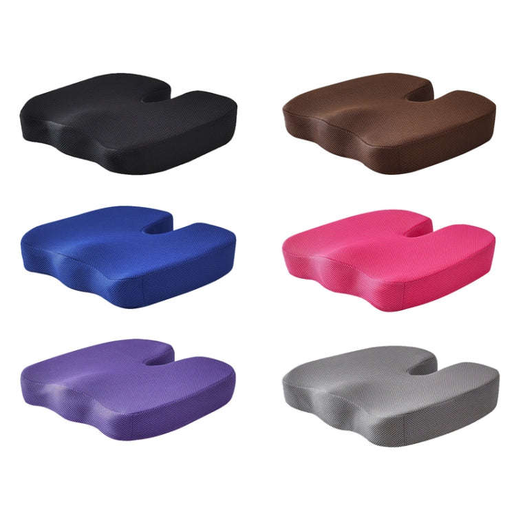 Soft U-shaped cushion Ergonomic Seat, Model:Mesh Style(Blue)