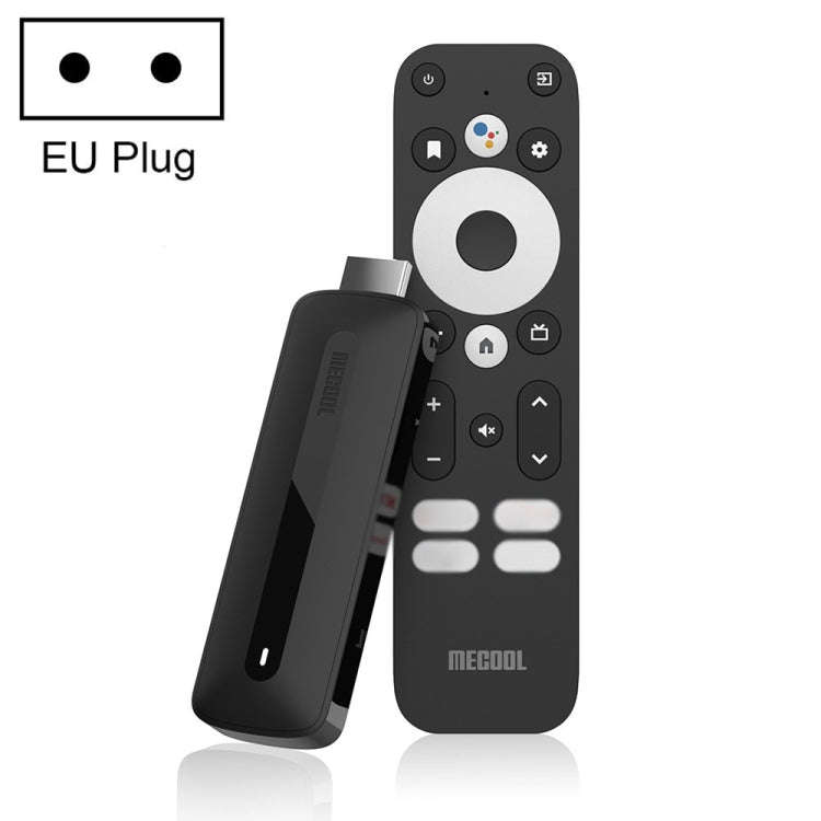 Mecool KD3 4K TV Stick, Android 11 Amlogic S905Y4 CPU 2GB+8GB with RC(EU Plug)