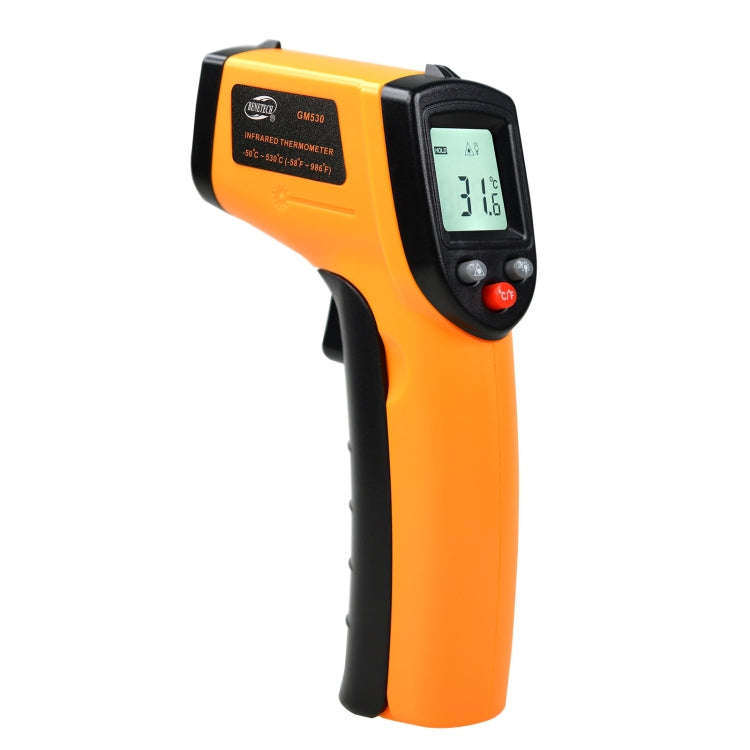 BENETECH GM530 Handheld Infrared Thermometer, Battery Not Included