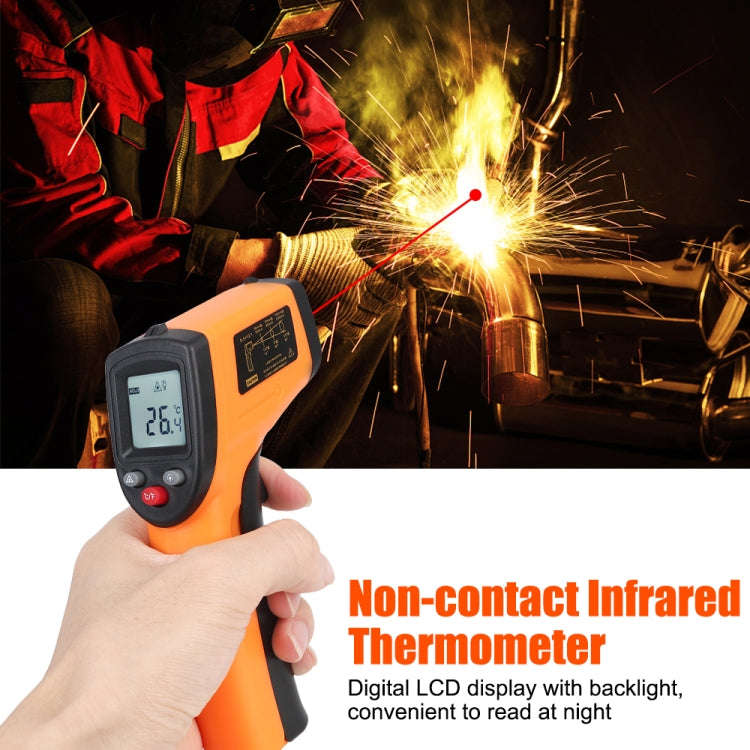 BENETECH GM530 Handheld Infrared Thermometer, Battery Not Included