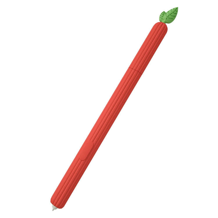 Fruit and Vegetable Shape Stylus Silicone Protective Case For Samsung Galaxy Tab S6(Small Strawbe...