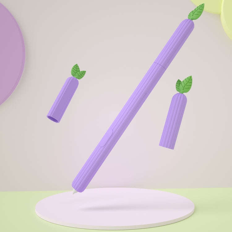 Fruit and Vegetable Shape Stylus Silicone Protective Case For Samsung Galaxy Tab S6(Small Grapes)