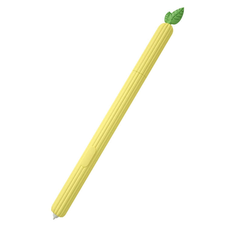 Fruit and Vegetable Shape Stylus Silicone Protective Case For Samsung Galaxy Tab S6(Small Pineapple)