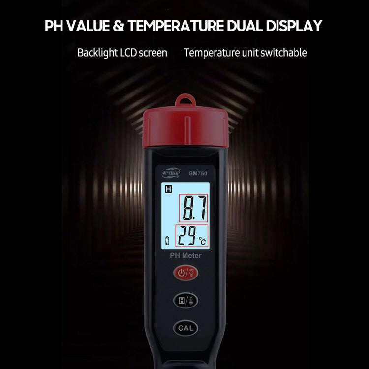 BENETECH GM760 Digital PH Meter Tester