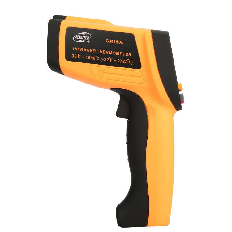 BENETECH GM1500 LCD Display Infrared Thermometer, Battery Not Included