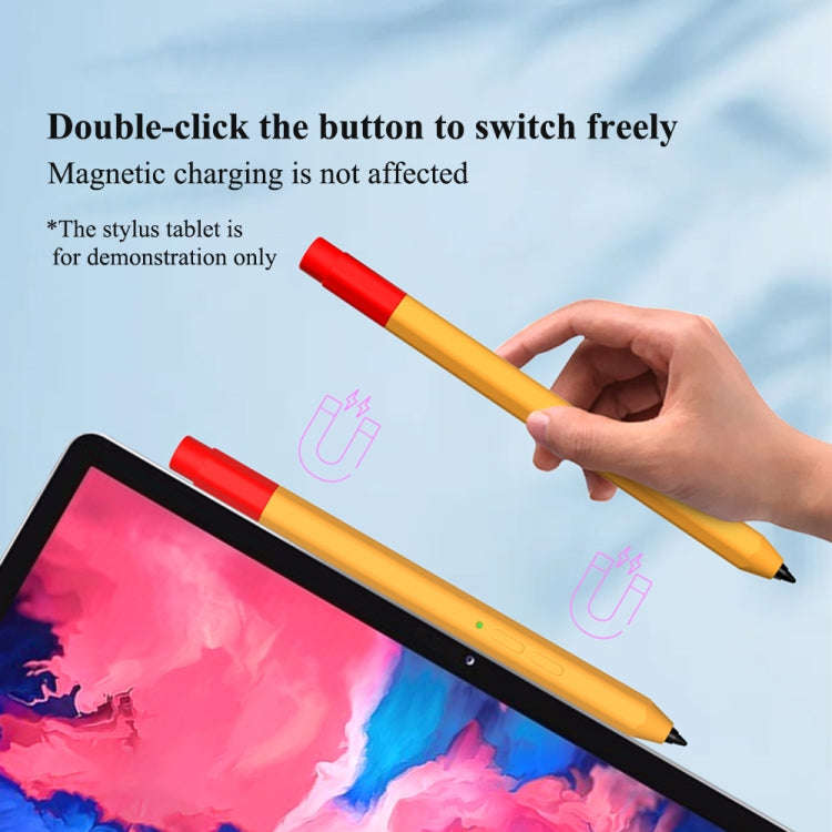 Contrasting Color Series Liquid Silicone Protective Case For Lenovo Xiaoxin(Black)