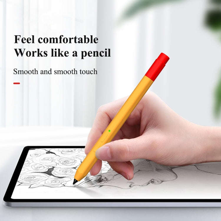 Contrasting Color Series Liquid Silicone Protective Case For Lenovo Xiaoxin(Black)