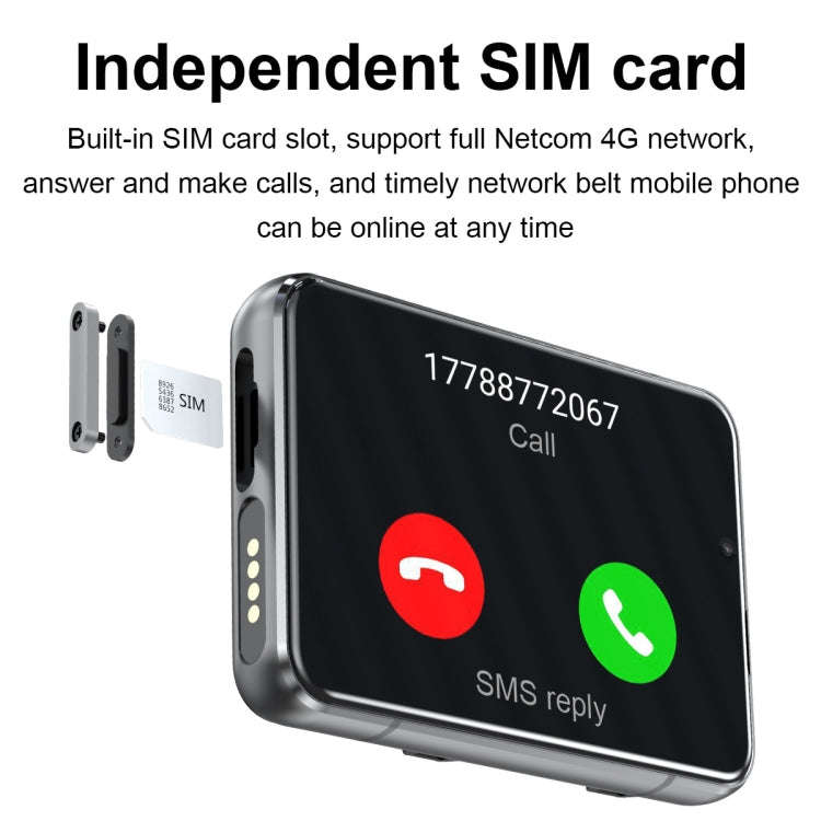S999 2.88 inch TFT Screen 4G Smart Watch, Android 9.0 4GB+64GB(Gold)